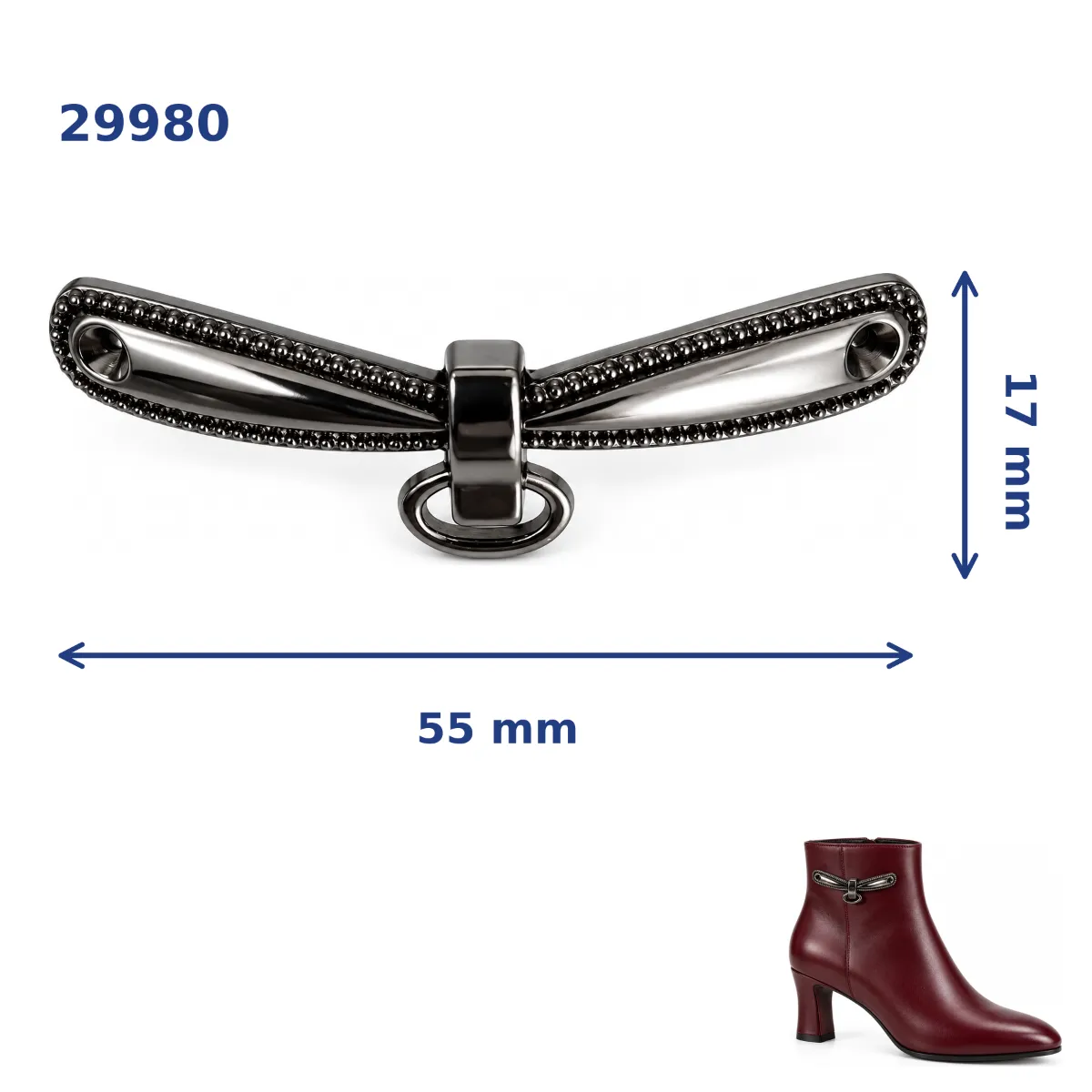 29980 czarny nikiel, złoto