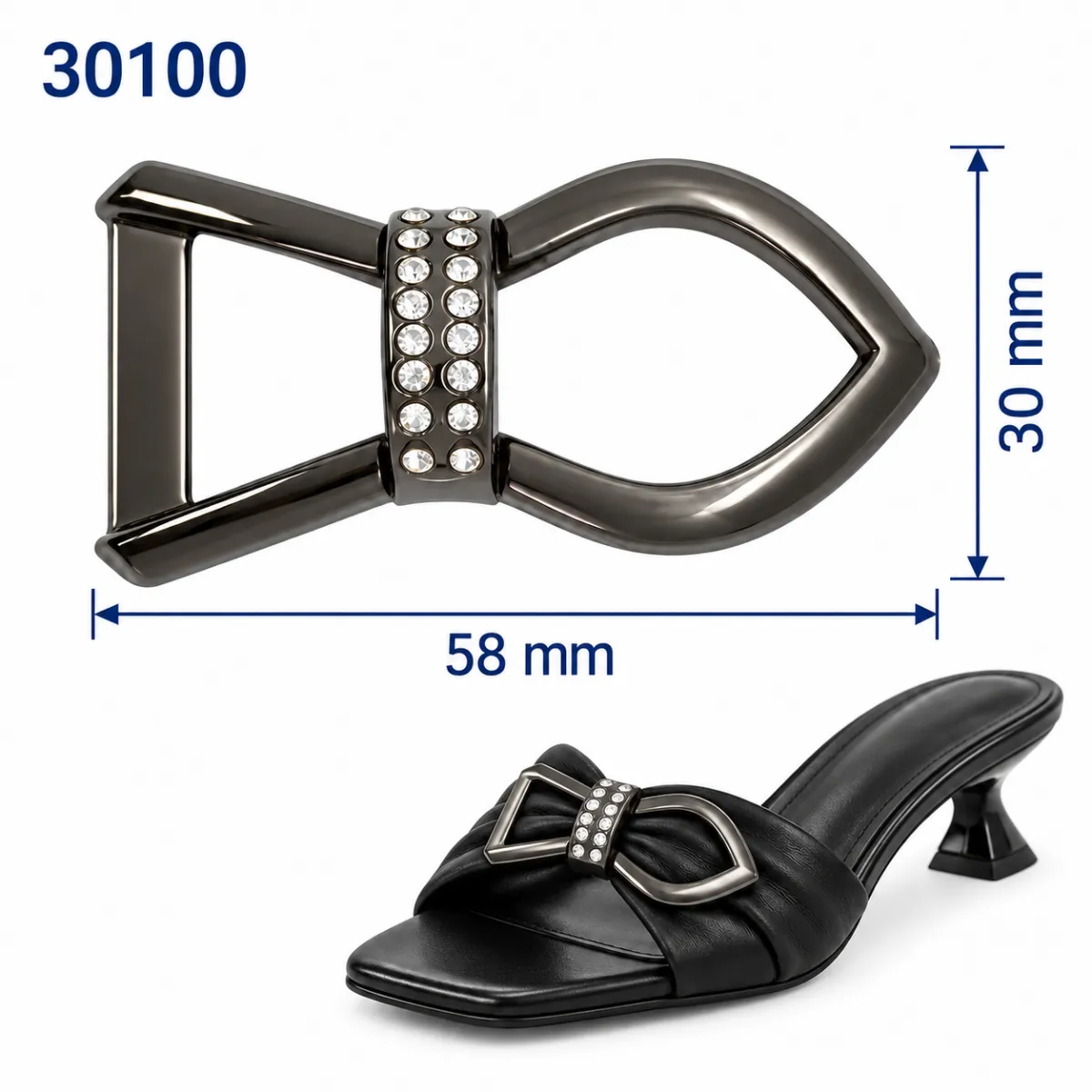 30100 czarny nikiel