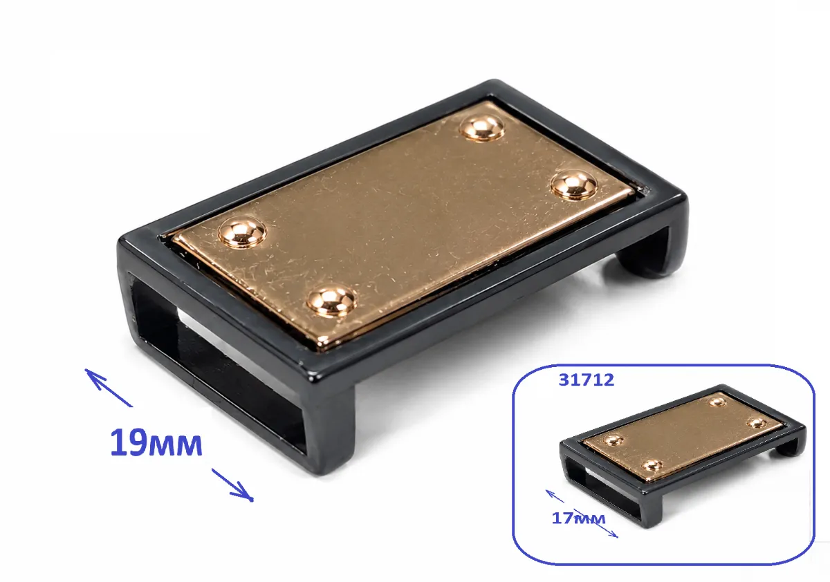32946 nickel noir/or