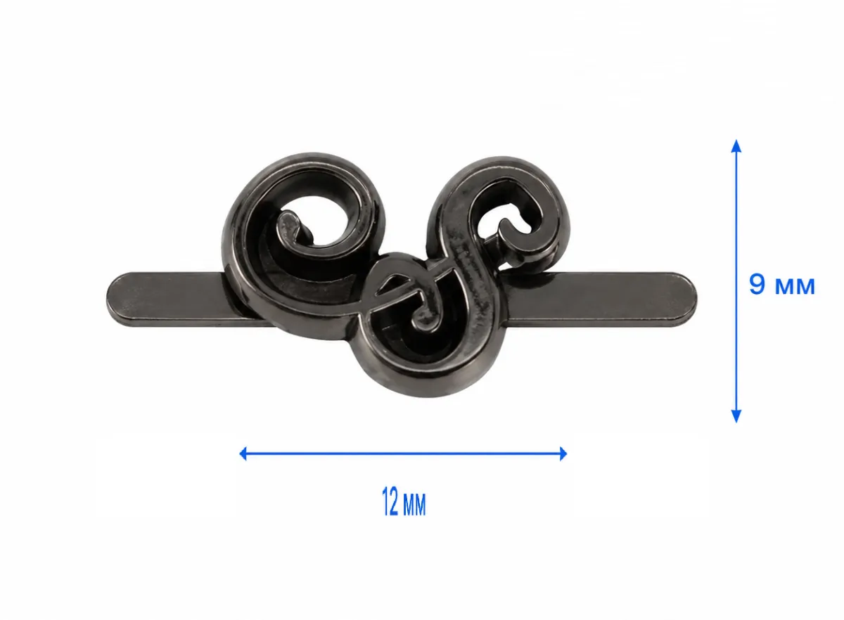 34897 nickel noir, or italien, nickel