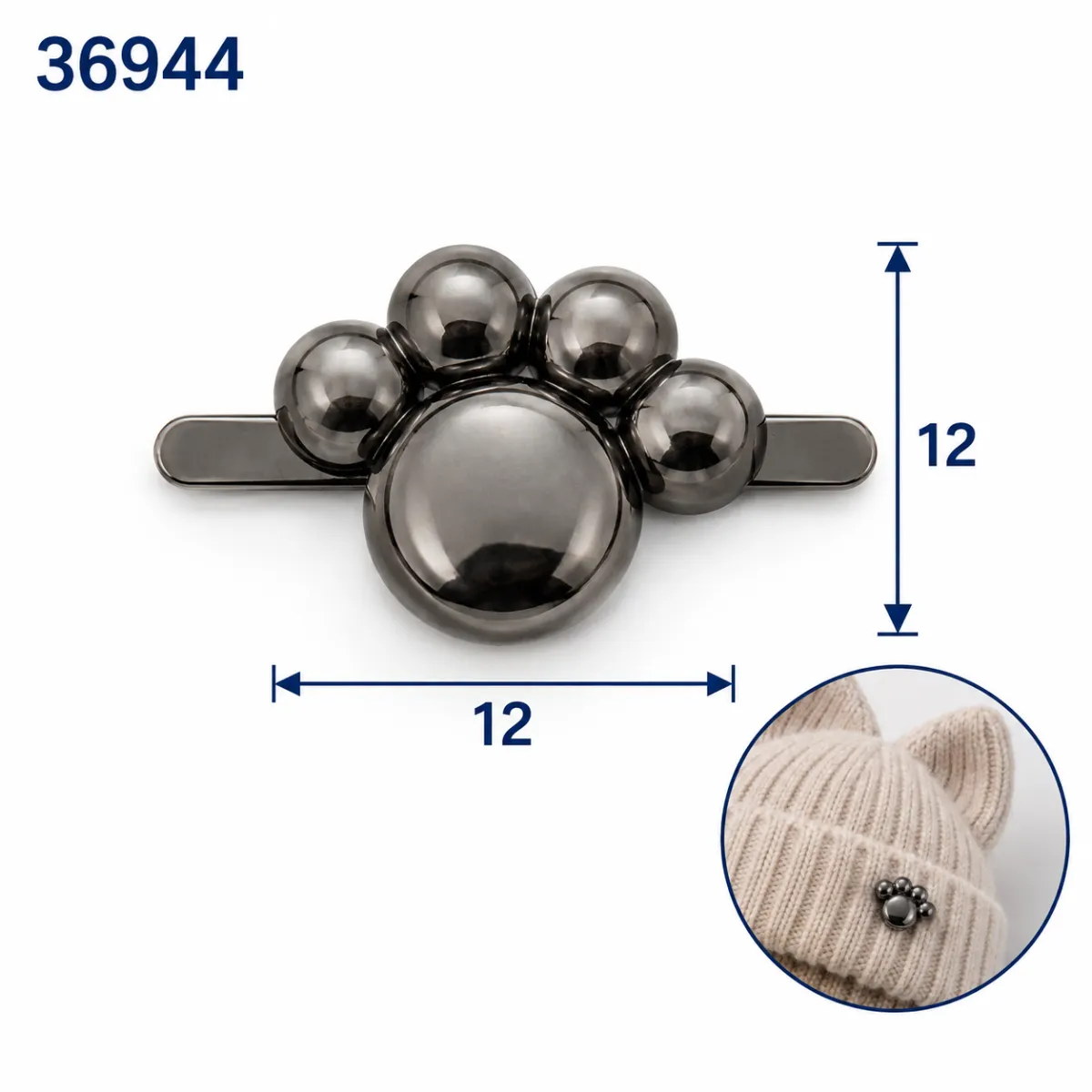 36944 nickel noir