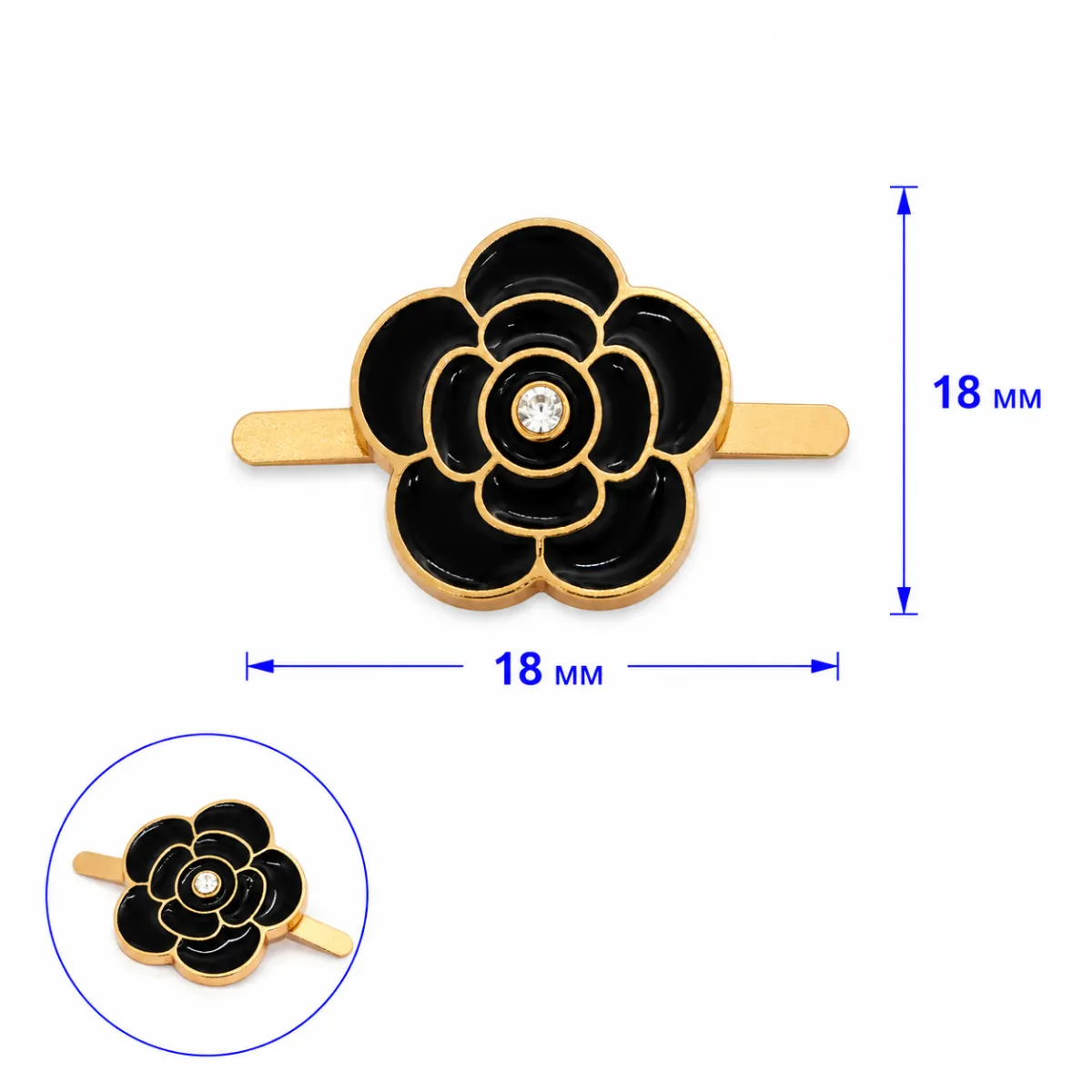 38215 Gold/Schwarzlack