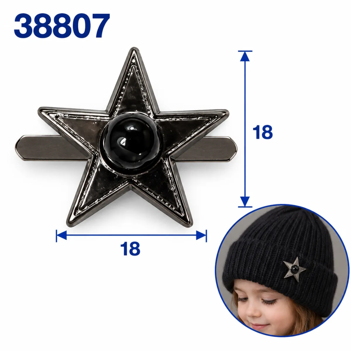38807 чёрный никель