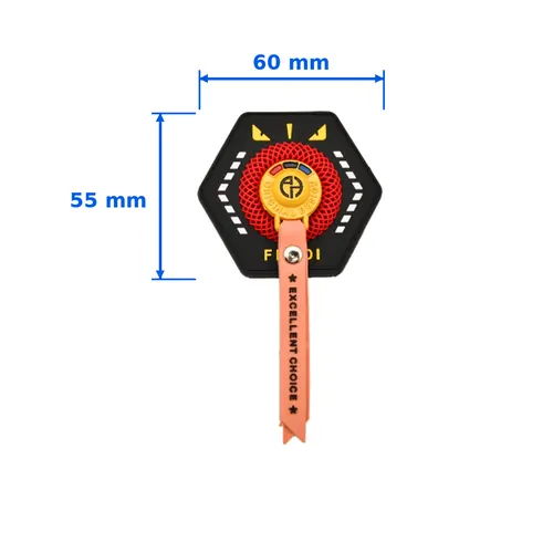 YN332 nero, arancione, trasparente, giallo